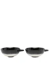 Ann Deumelemeester X Serax X Serax Espresso Cups Set Of Two (200ml) In 黑色