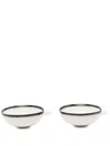 Ann Deumelemeester X Serax X Serax Set Of Two Espresso Cups (11cm) In 白色