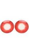 Ann Deumelemeester X Serax X Serax Set Of Two Plates (18cm) In 红色