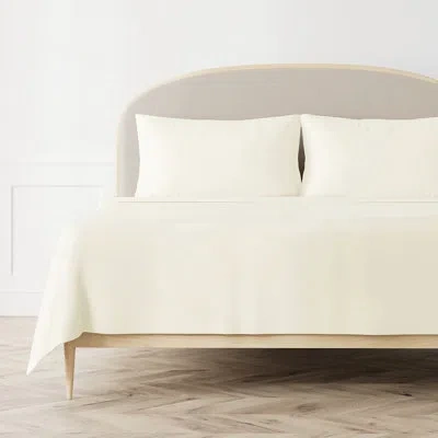 Ann Gish Asperitas Coverlet In Pearl