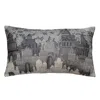 Ann Gish Duomo Pillow, 14 X 24 In Grey
