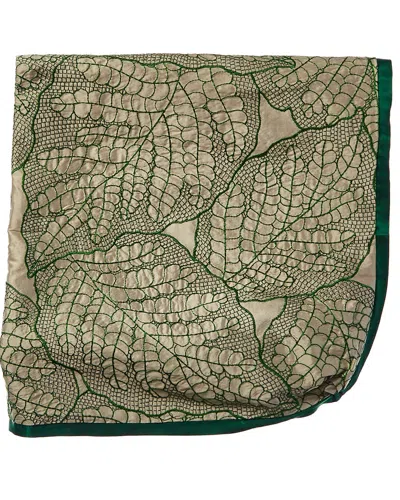 Ann Gish Folio Sham In Green