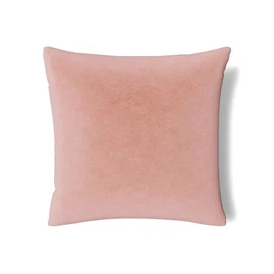 Ann Gish Fresco Solid Color 100% Cotton Sham In Blush