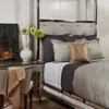 Ann Gish Imprint Duvet Cover Set, King In Pewter