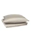 Ann Gish Linea Coverlet Set, King In Gray