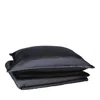 Ann Gish Linea Coverlet Set, Queen In Black