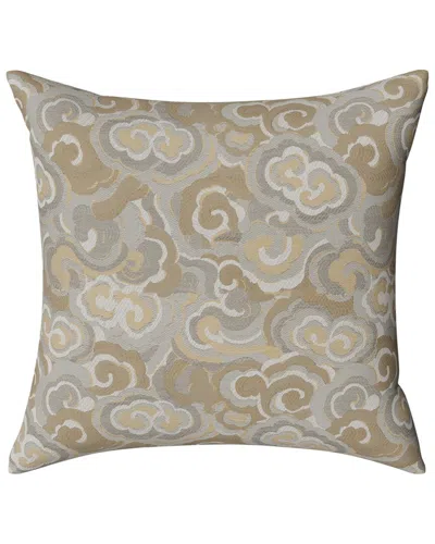 Ann Gish Lucky Clouds Pillow In Gray