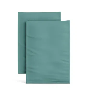 Ann Gish Ready-to-bed Lyocell Pillowcase In Caribbean