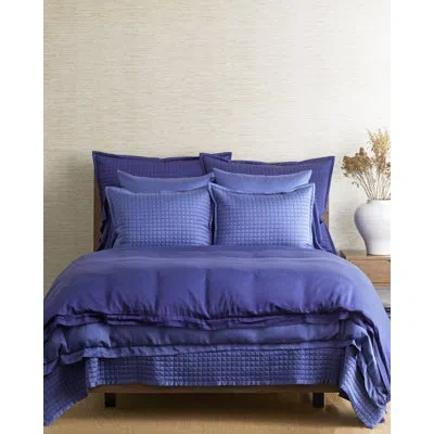 Ann Gish Ready-to-bed Solid Color 100% Lyocell Sham In Periwinkle