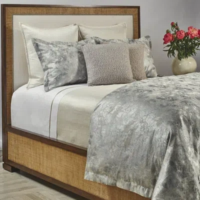 Ann Gish Terrazzo Silver 3 Piece Duvet Cover Set