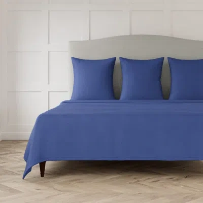 Ann Gish The Met X  Great Hall Coverlet Set In Indigo