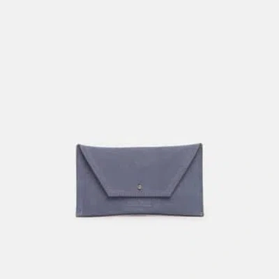 Ann Kurz Lavander Blue Suede Leather Wallet