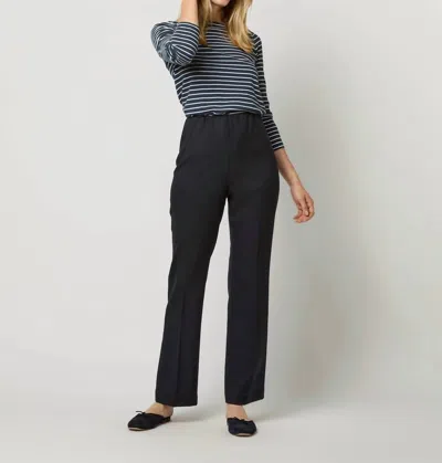 Ann Mashburn Alice Pant In Ink Tropical Wool In Multi