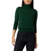 Ann Mashburn Alida Turtleneck Sweater In Forest