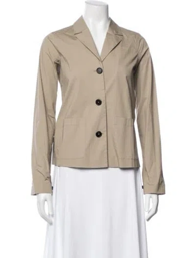 Pre-owned Ann Mashburn Blazer In Neutral