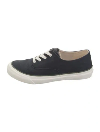 Pre-owned Ann Mashburn Canvas Sneakers In Blue