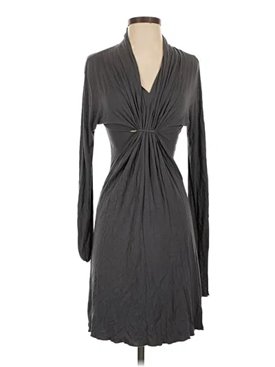 Pre-owned Ann Mashburn Casual Dress In Gray
