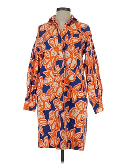 Pre-owned Ann Mashburn Casual Dress In Orange