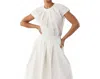 Ann Mashburn Celia Top In White In White