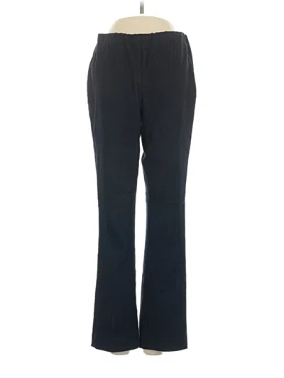 Pre-owned Ann Mashburn Dress Pants In Black