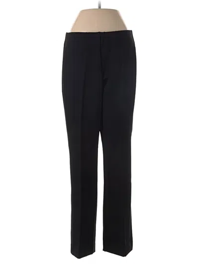 Pre-owned Ann Mashburn Dress Pants In Black
