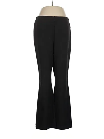 Pre-owned Ann Mashburn Dress Pants In Black