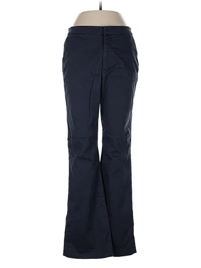 Pre-owned Ann Mashburn Dress Pants In Blue