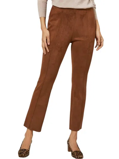 ANN MASHBURN FAYE CROPPED PANTS IN COGNAC