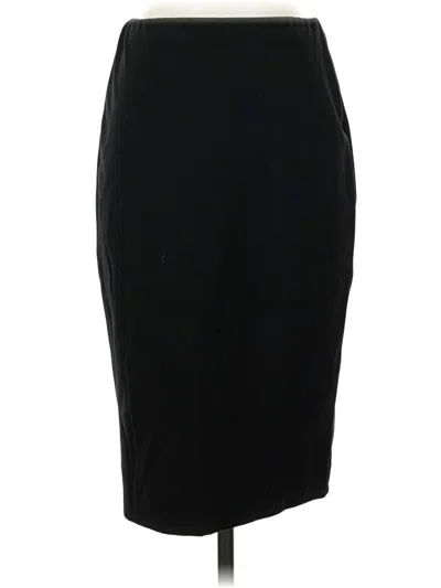 Pre-owned Ann Mashburn Formal Skirt In Black