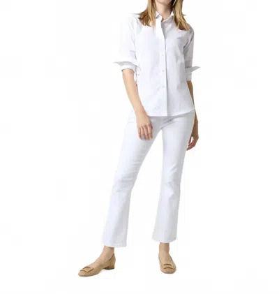 Ann Mashburn Icon Shirt In White