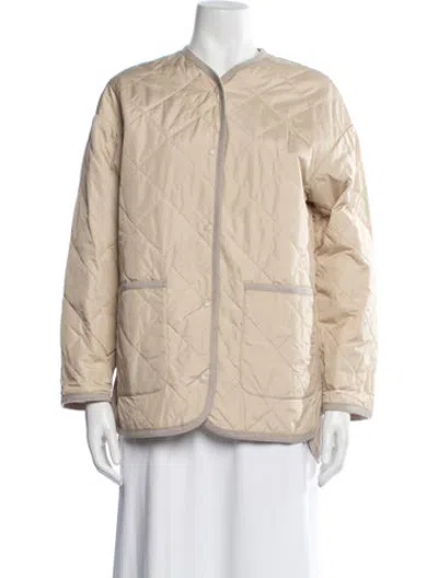 Pre-owned Ann Mashburn Jacket In Neutrals