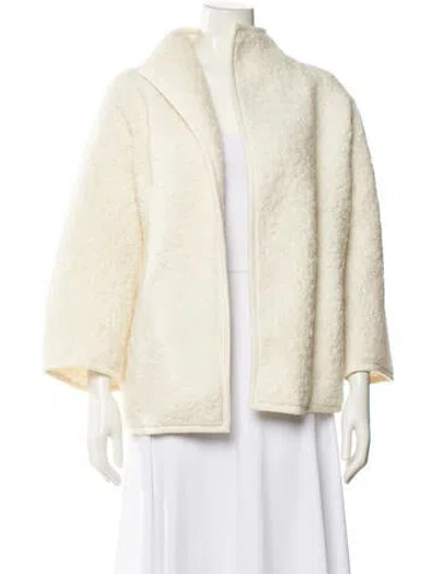 Pre-owned Ann Mashburn Jacket In Yellow