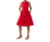 Ann Mashburn Joelle Dress In Red In Red