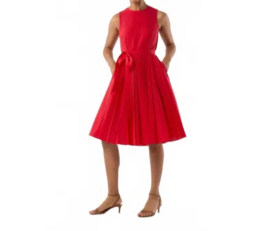 Ann Mashburn Joelle Dress In Red