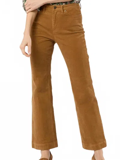 Ann Mashburn Kendall 5-pocket Jean In Brown