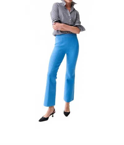 Ann Mashburn Lara Pant In French Blue In Multi