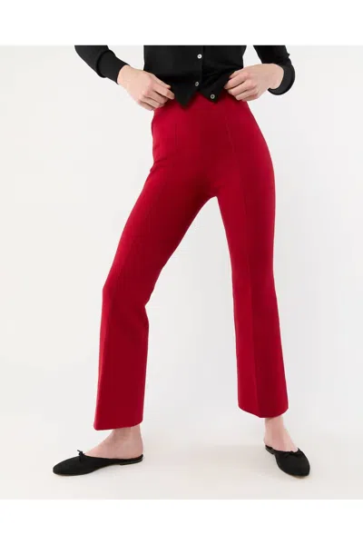 Ann Mashburn Lara Pant In Red