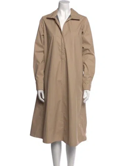 Pre-owned Ann Mashburn Midi Length Dress In Black