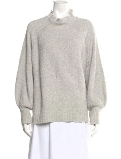 Pre-owned Ann Mashburn Mock Neck Sweater