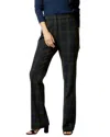 Ann Mashburn Norah Flare Pant In Blackwatch In Multi