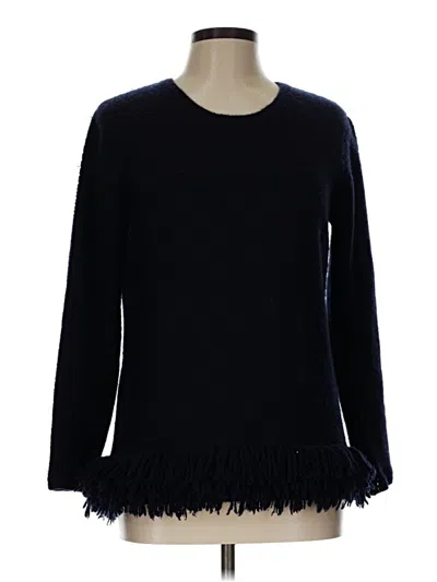 Pre-owned Ann Mashburn Pullover Sweater In Black