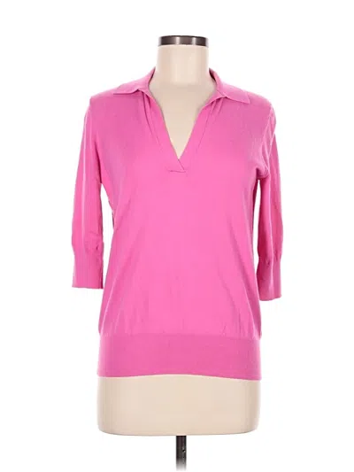 Pre-owned Ann Mashburn Pullover Sweater In Pink