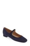 ANN MASHBURN SQUARE TOE MARY JANE FLAT