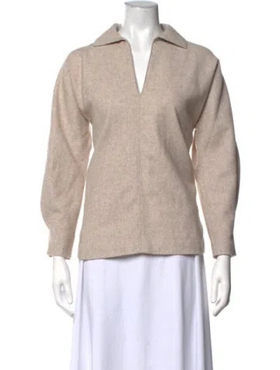 Pre-owned Ann Mashburn Sweater In Neutrals
