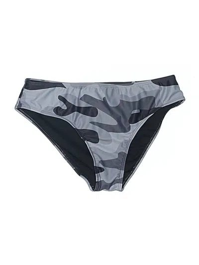 Pre-owned Ann Mashburn Swimsuit Bottoms In Gray