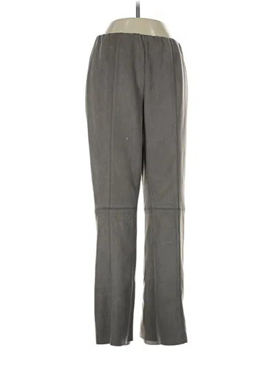 Pre-owned Ann Mashburn Track Pants In Gray