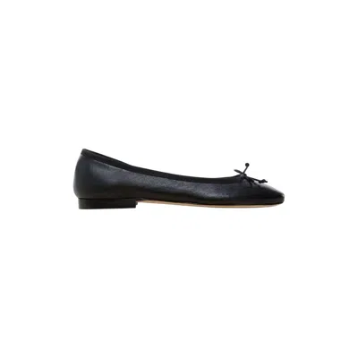 Ann Mashburn Women's Square Toe Ballet Flat In Black
