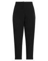 Ann Max Woman Pants Black Size 14 Polyester, Elastane In Black