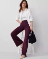 Ann Taylor 5-pocket Trouser In Plum Rose