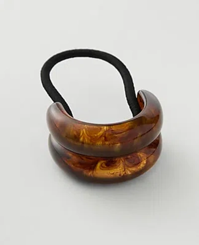 Ann Taylor Acetate Hair Cuff In Brown